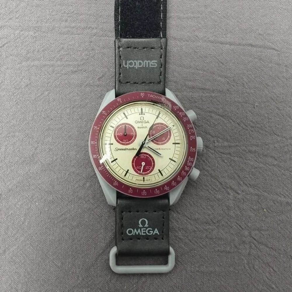 NWT Swatch x Omega MoonSwatch Mission to Pluto Watch (In Box)